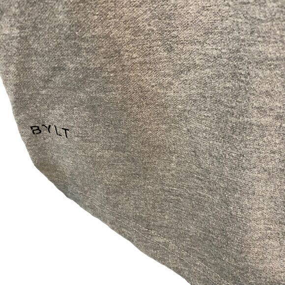BYLT Drop Cut Short Sleeve Pocket Crewneck T- Shirt Men’s XXL Gray BYLT Blend - Picture 4 of 6